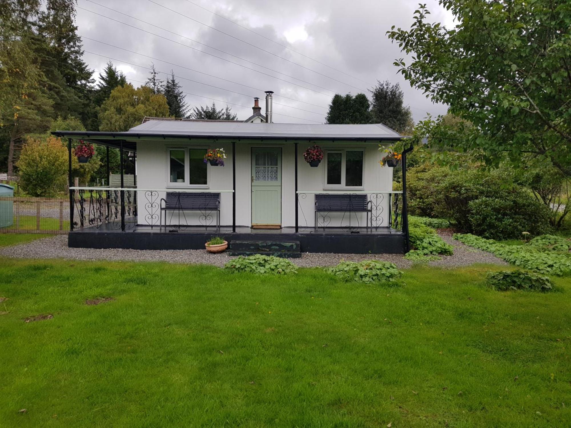 Studio Cottage Tummel Bridge Exterior foto